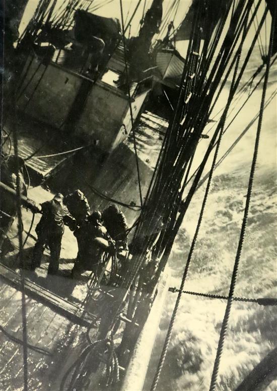 Scotts Antarctic Expedition 1910-13: A large collection of framed and mounted photographs, probably mid 20th century